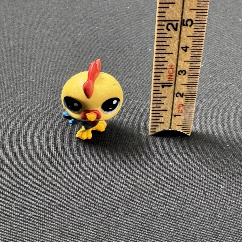 Littlest Pet Shop LPS Rick Chickencluck Chicken #126 Series Figure Toy Hasbro